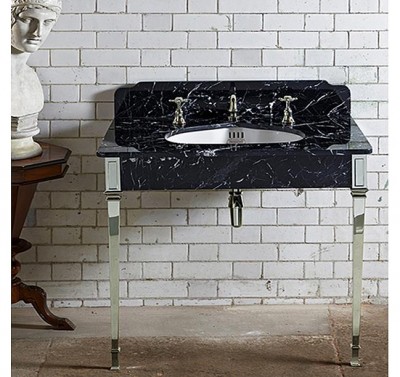 Раковина The Single Hebdern with Marquina Black Marble от Drummonds